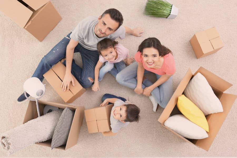 mudanzas con niños