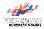 Miembro de la asociación de mudanzas Fedemac	