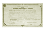 Certificado de capacitación para el ejercicio de trasnporte de mercancias nacional e internacional